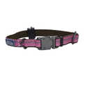 5/8 x 12-Inch K9 Explorer Rosebud Reflective Adjustable Dog Collar